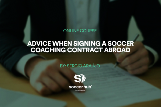 ADVICE WHEN SIGNING A SOCCER COACHING CONTRACT site